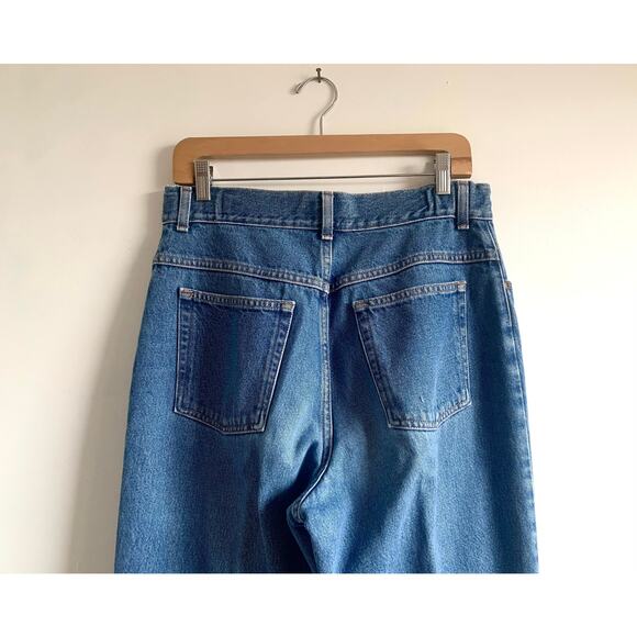 90s vintage jeans LL Bean high waist 31W 1990s - Picture 5 of 6